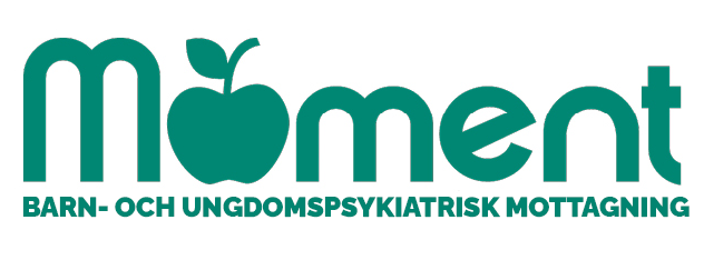 Logotyp Moment Barn- och ungdomspsykiatrisk mottagning